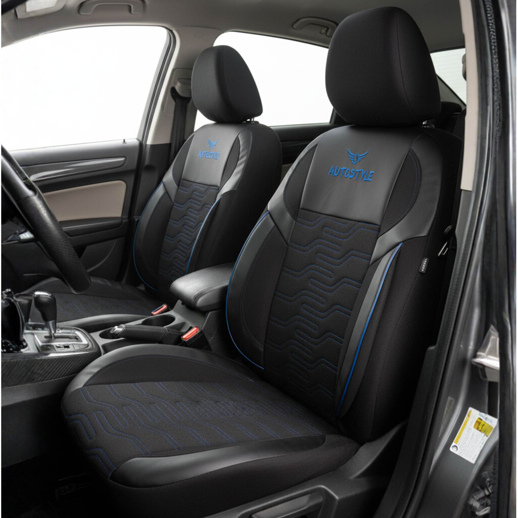 AutoStyle – مضاد للتعرق، أغطية مقاعد فاخرة التوب