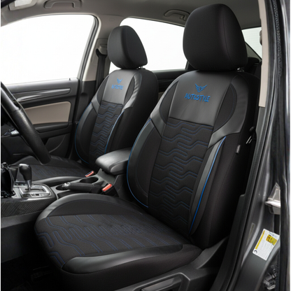 AutoStyle – مضاد للتعرق، أغطية مقاعد فاخرة التوب